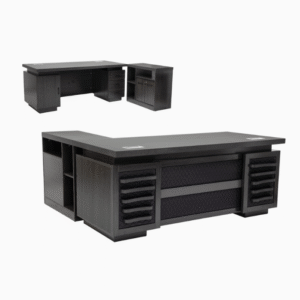 Executive Office Wooden Desk Computer Table L-Shape