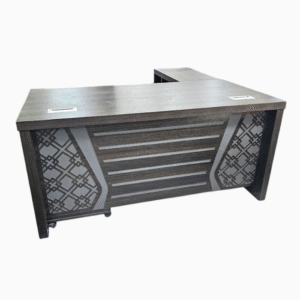 Executive Office Wooden Desk Computer Table L-Shape