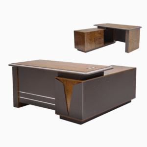 Executive Office Wooden Desk Computer Table L-Shape