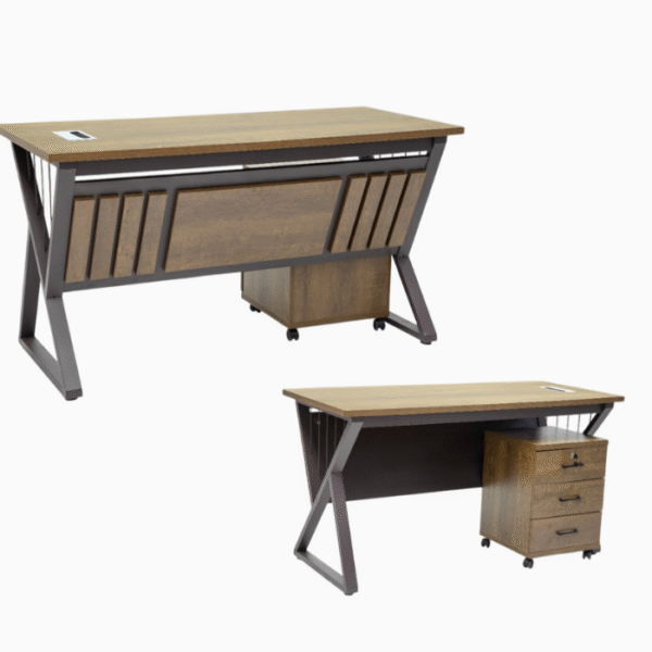 Executive Office Wooden Desk Computer Table