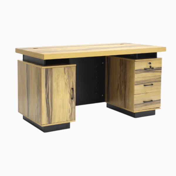 Executive Office Wooden Desk Computer Table - Image 2