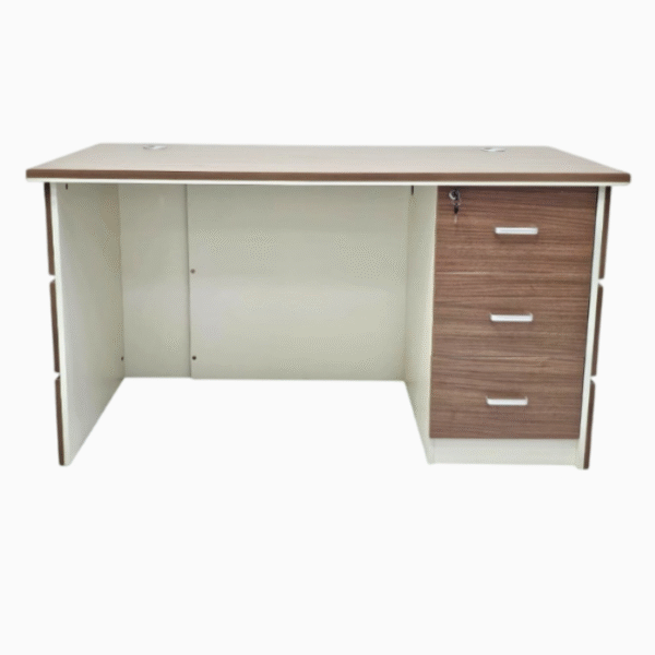 Executive Office Wooden Desk Computer Table - Image 2