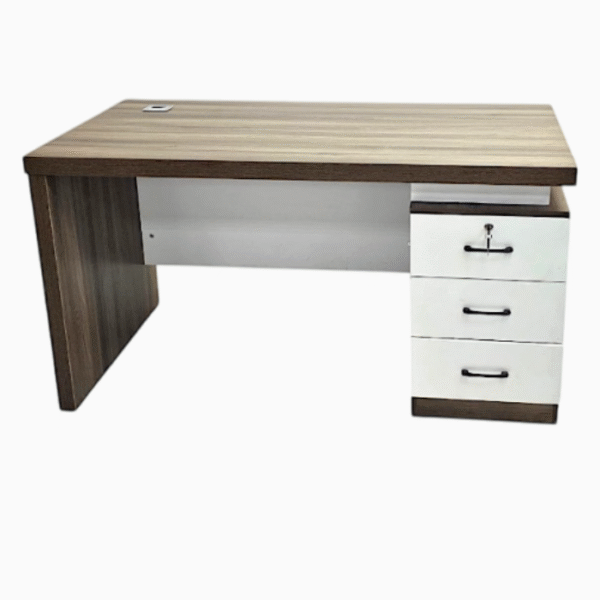 Executive Office Wooden Desk Computer Table - Image 2