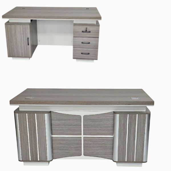 Executive Office Wooden Desk Computer Table