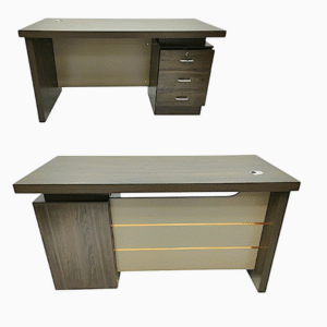 Executive Office Wooden Desk Computer Table