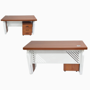 Executive Office Wooden Desk Computer Table