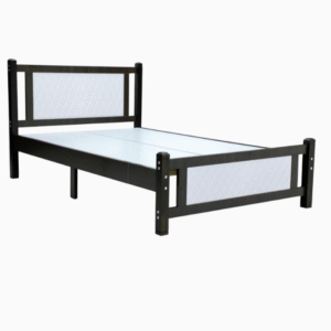 Modern Heavy Duty Solid Wooden Double Size Bed 120X190 Cm