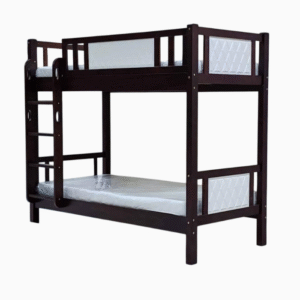 TRM Furniture Wood Solid Bunk Bed, Wenge Color, OAK - 200 x 90 x 190 cm