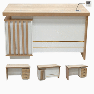 Executive Office Wooden Desk Computer Table
