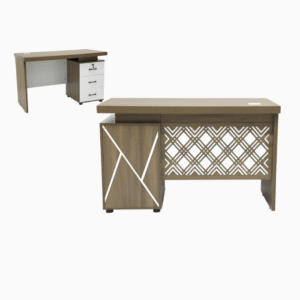 Executive Office Wooden Desk Computer Table