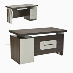 Executive Office Wooden Desk Computer Table