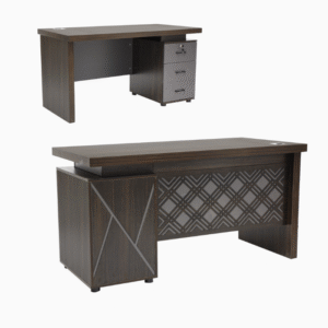 Executive Office Wooden Desk Computer Table