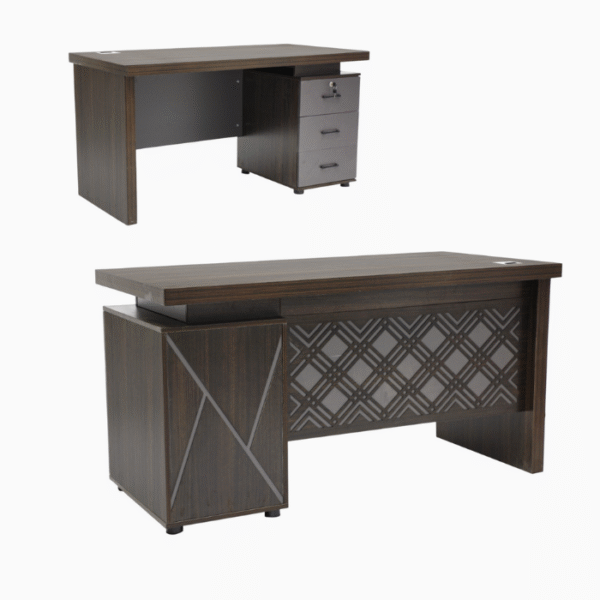 Executive Office Wooden Desk Computer Table