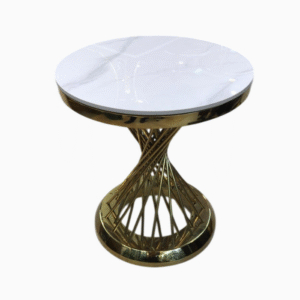 Coffee Table With Top Ceramic & Gold Leg
