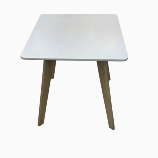 Coffee Table Wooden Leg with MDF Top - Image 4
