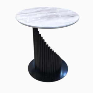 Coffee Table with Top Ceramic Leg Metal
