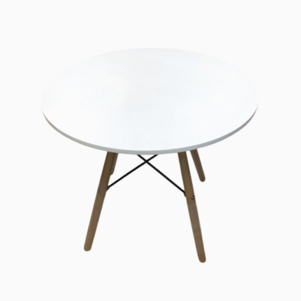 Coffee Table Wooden Leg with MDF Top - Image 5