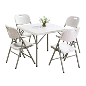 Folding Table 80/80 cm Square