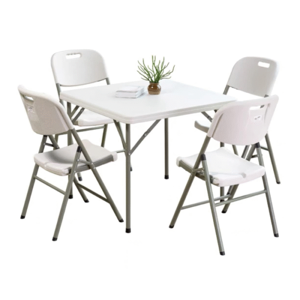 Folding Table 80/80 cm Square