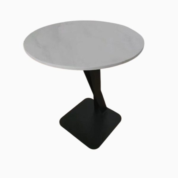 Coffee Table with Top Ceramic Leg Metal - Image 3