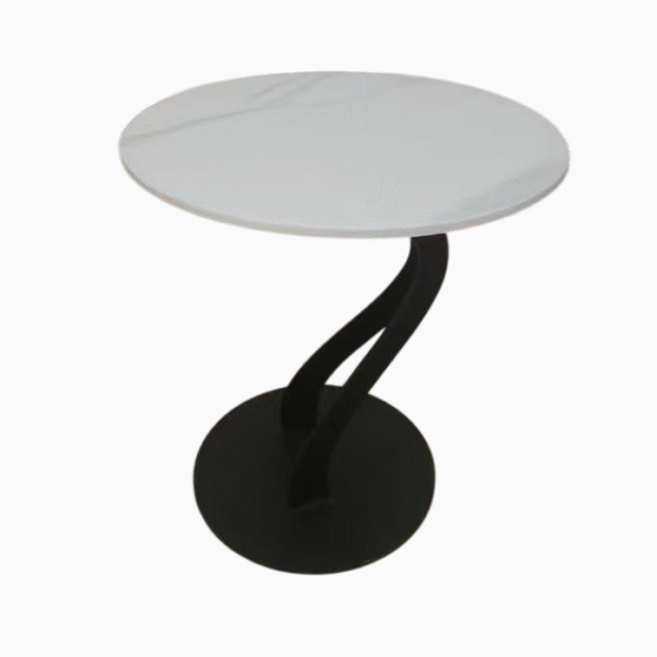 Coffee Table with Top Ceramic Leg Metal - Image 4