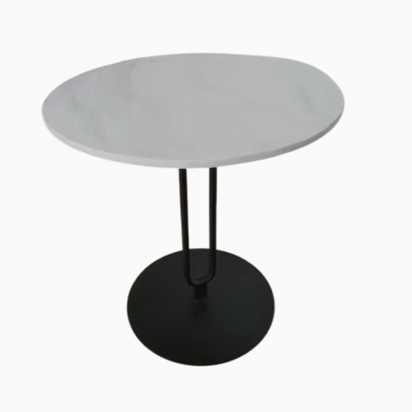 Coffee Table with Top Ceramic Leg Metal - Image 5