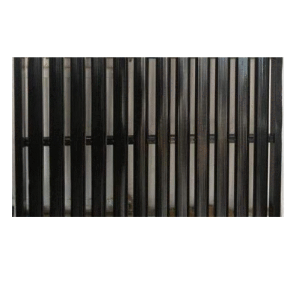 Steel Single Bed, Black - Image 2