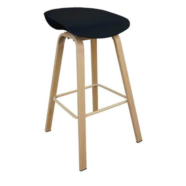 High Chair metal Leg wooden finishing - Image 2
